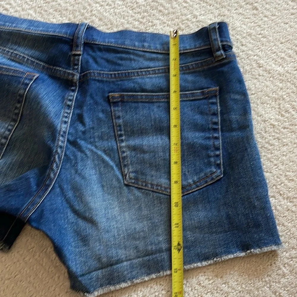 J Crew indigo denim shorts
